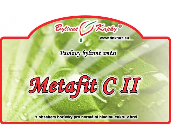 METAFIT C II CUKROVKA kvapky (tinktúra) 50ml | Bylinné kapky