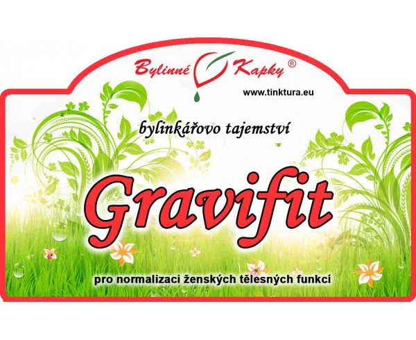 GRAVIFIT kvapky (tinktúra) 50ml | Bylinné kapky