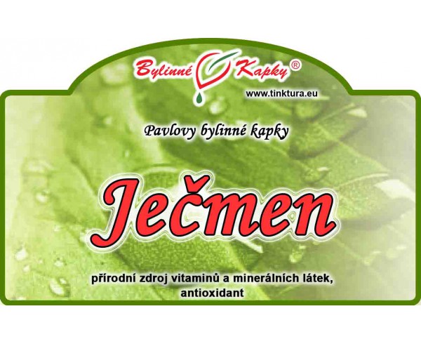 ZELENÝ JAČMEŇ kvapky (tinktúra) 50ml | Bylinné kapky