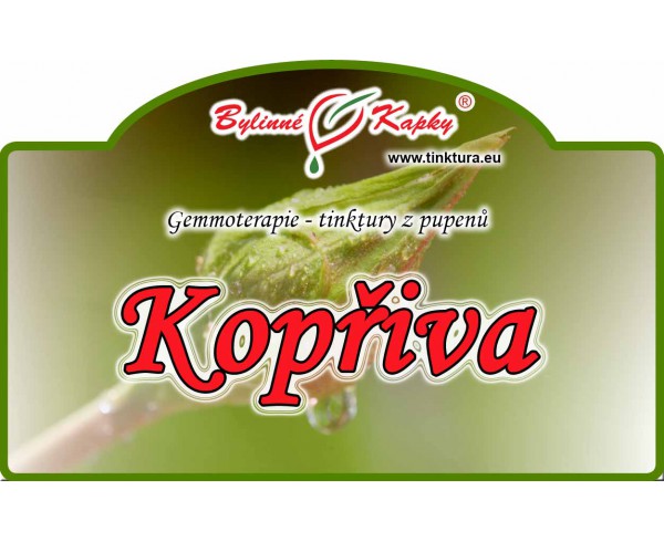 KOPRIVA VÝHONKY GEMMOTERAPIA 50 ml | Bylinné kapky