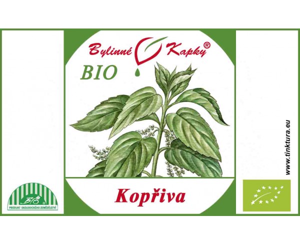 KOPRIVA LIST BIO kvapky (tinktúra) 50ml | Bylinné kapky