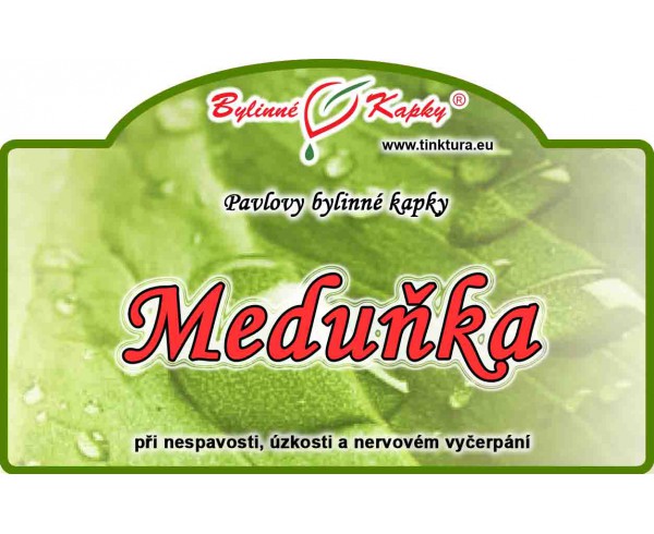 Medovka kvapky (tinktúra) 50ml | Bylinné kapky