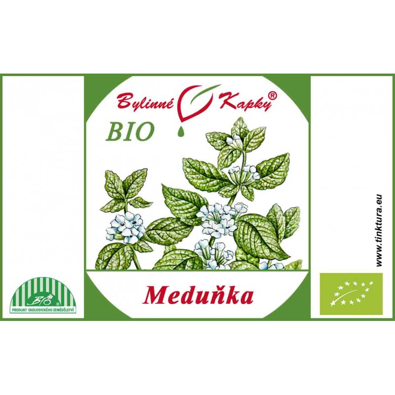 Medovka BIO kvapky (tinktúra) 50ml | Bylinné kapky