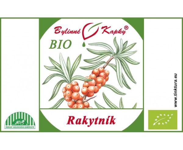 RAKYTNÍK BIO kvapky (tinktúra) 50ml | Bylinné kapky