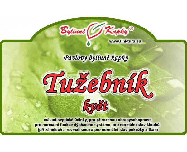 TUŽOBNÍK kvet kvapky (tinktúra) 50ml | Bylinné kapky